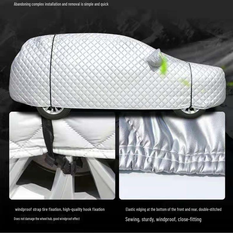 Hongqi H5/HS5/H7/H9/HS7 Premium Autoabdeckung: Hagelschutz, Sonnenschutz, Wärmedämmung, Schnee- und Frostschutz.