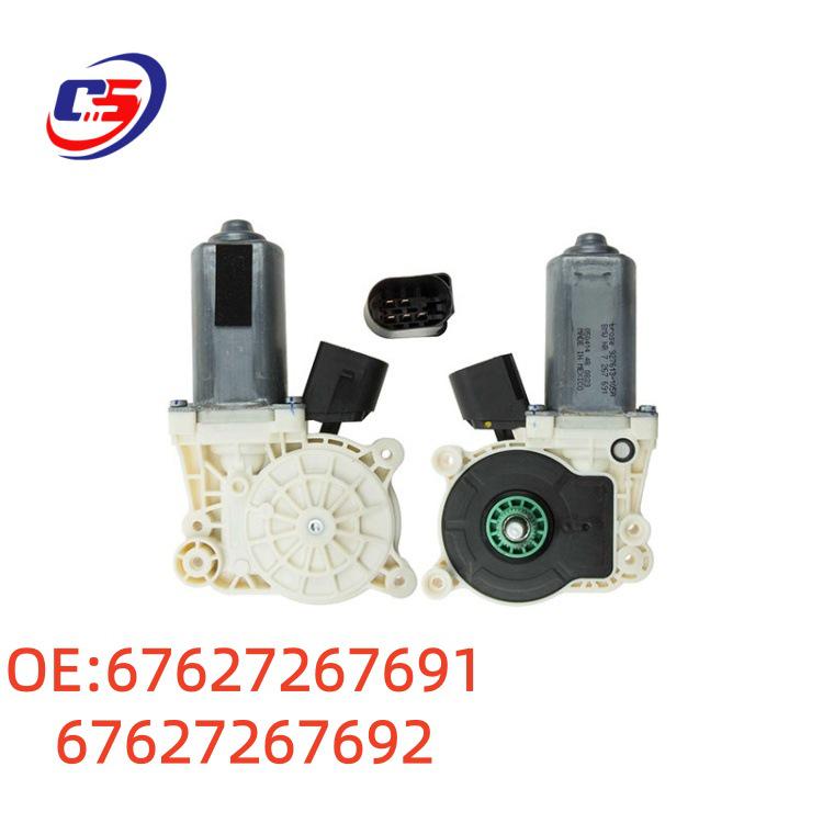 BMW X5 Front Window Regulator Motor (Parts: 67627267691, 67627267692)