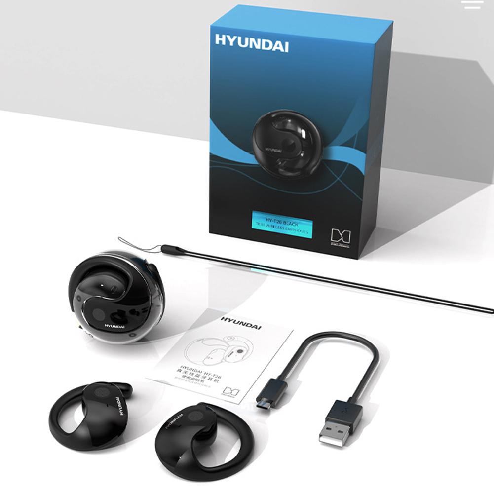 Language Translator Headphones Bluetooth-Compatible 5.4 Ear Hanging Headphone Wireless Open-Ear Headphones for Professionals