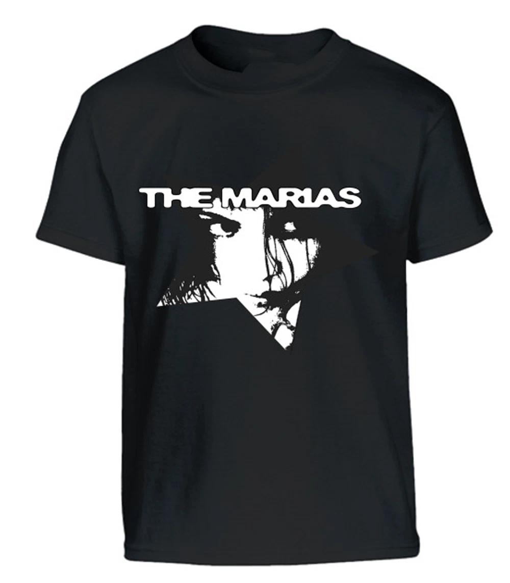 

The Marias Star Girl black 100% Cotton T-shirt Mens Tees Top short sleeve All sizes 2F254 L