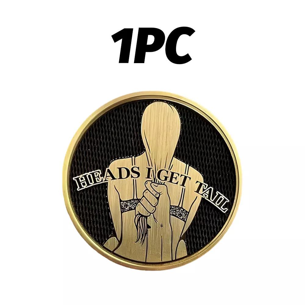 

Смешные монеты «Орел и решка», «Орел и решка» - «Решка и решка» Двусторонняя монета 1PC