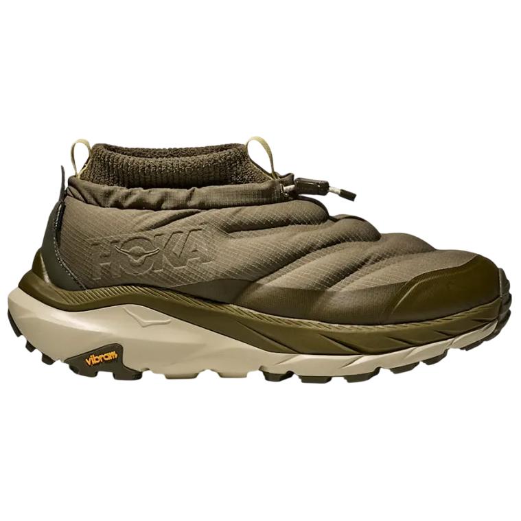 HOKA One One Kaha 2 Frost Moc Gore-Tex Wygodne Trwałe Buty Turystyczne Unisex Buty Turystyczne Oliwkowozielone 1155210-AVS