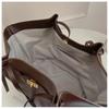 Cross Retro High-End Women's Versatile Tote, European-American Fashion, Large Capacity Shoulder Bag