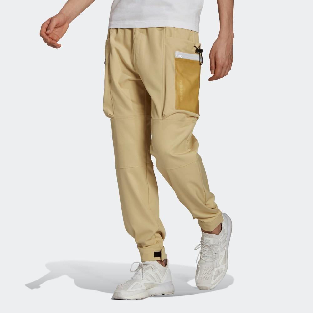 adidas originals G Outd Cargo P Contrasting Colors Pocket Loose Cargo Sweatpants Men's H09350