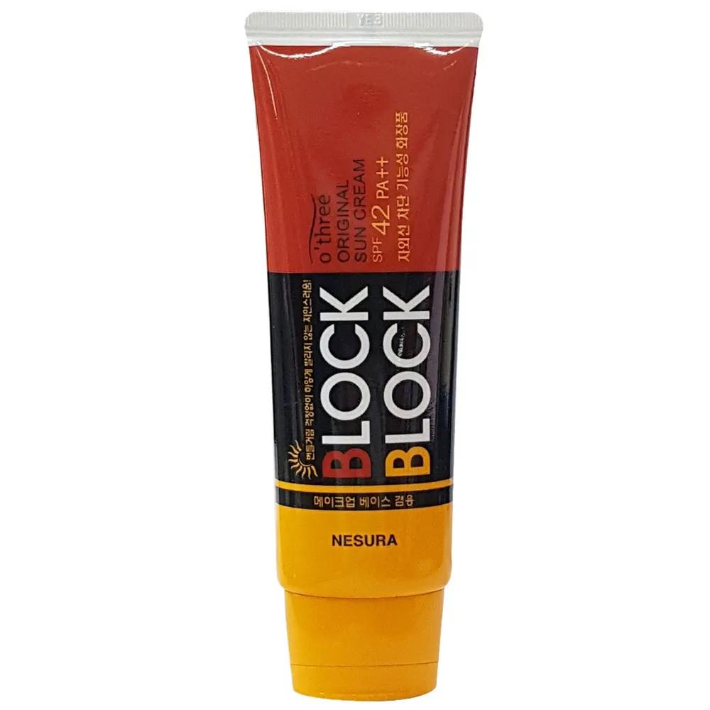 NESURA o three Block & Block Original Sun Cream 80g