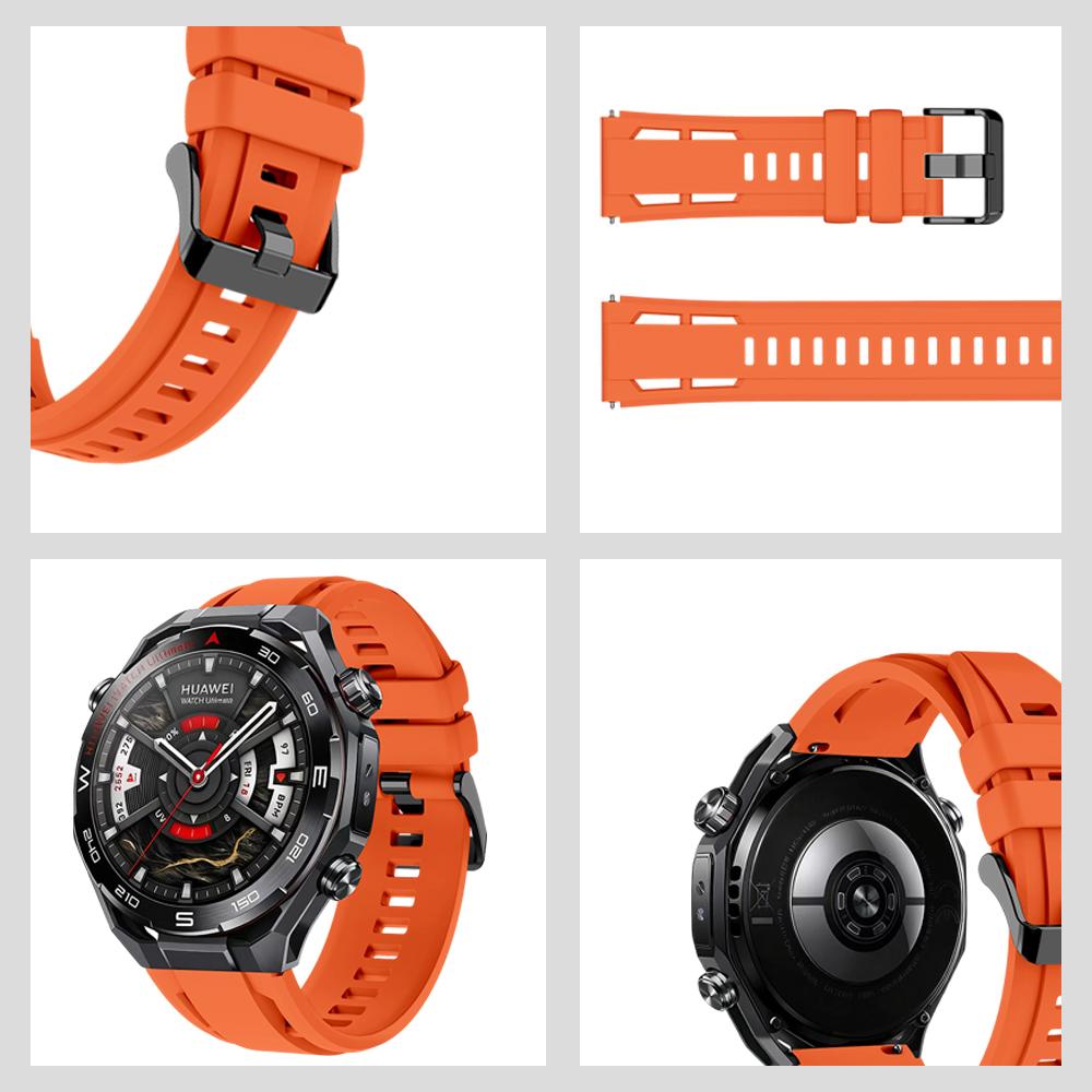 22mm Silicone Band for Huawei Ultimate 2 Strap Sport Men Women Classic Buckle Wrist Band for Huawei GT6 5/6 5 Pro 46mm