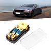 04 Gauge In To 48 Gauge Out 60A Fuse Distribution Block 2 Way Mini ANL Fuse Holder for Auto Boat