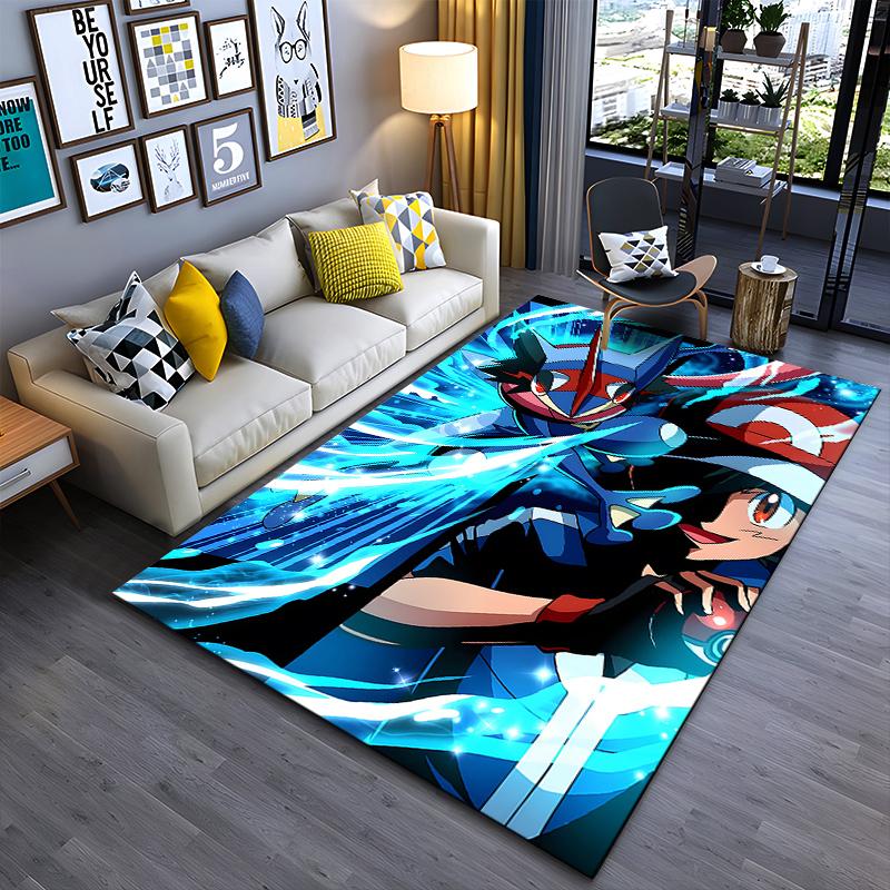 

Cartoon Carpet of Water Warrior Suitable for use as an anti-slip game mat for living room and bedroom sofas 40x60cm( 15x23in )