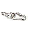 Feder-Schnappkarabiner M4 M5 M6 M8 304 Edelstahl Klettern Sicherheitsverschluss Schnellverschluss Verriegelungsring Haken Hochwertige Metallschnalle