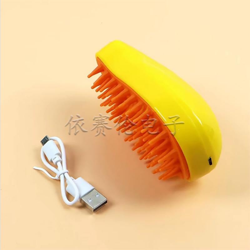 Electric Spray Pet Grooming Comb with No-Wash De-shedding & Massage for Cats and Dogs Large
