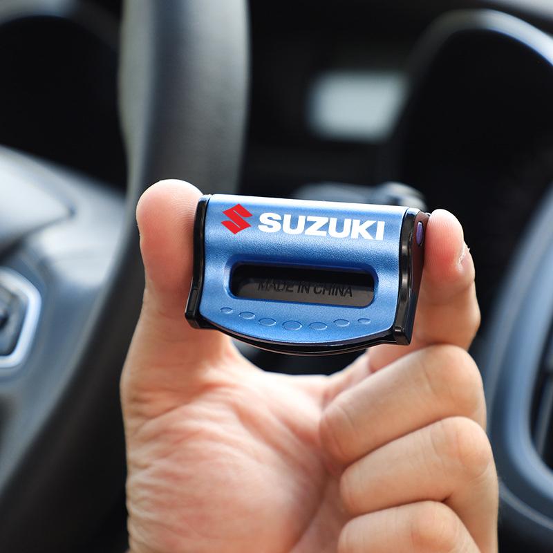 2pcs Car Seat Belts Clips Safety Adjustable Stopper Buckle Clip for Suzuki GSR GSR750 GSR600 SV 650 Swift Jimny Grand Vitara Samurai Spacia Liana