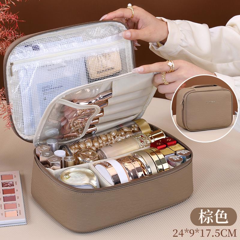 Cosmetic Bag Multifunctional Large-capacity Makeup Brush Storage Bag Going Out Portable Toilet Bag