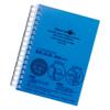 LIHIT LAB Twist 70 Pack of Notebook, A6, 17-Hole, Sheets, Blue, 10, N1665-8_10