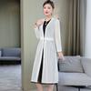 Summer Long Over The Knee Cardigan Women's Plus Size Long Sleeved Solid Color Sunscreen Jacket Slim Lace Waistband Cardigan