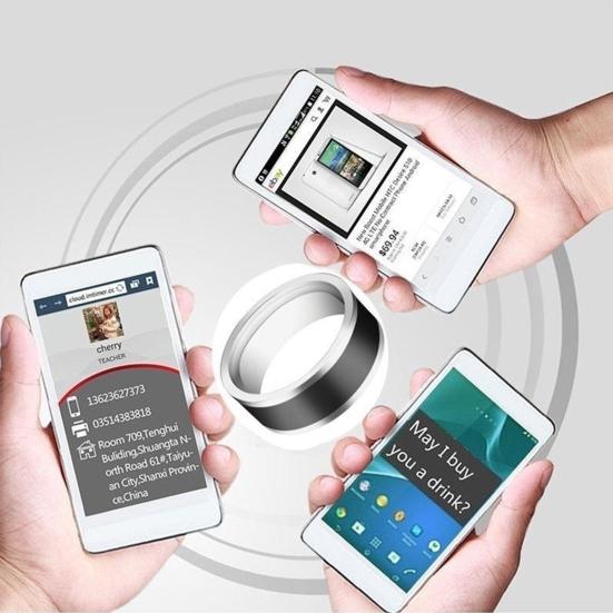 NFC Ring Universal Sensing Technology Comfortable Wear No Charge Smart Lock NFC Ring for
