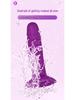 APP Silicone Realistic Dildo with Suction Cup for Female Stimulation, Vaginal and Anal Expansion, and Thrusting 