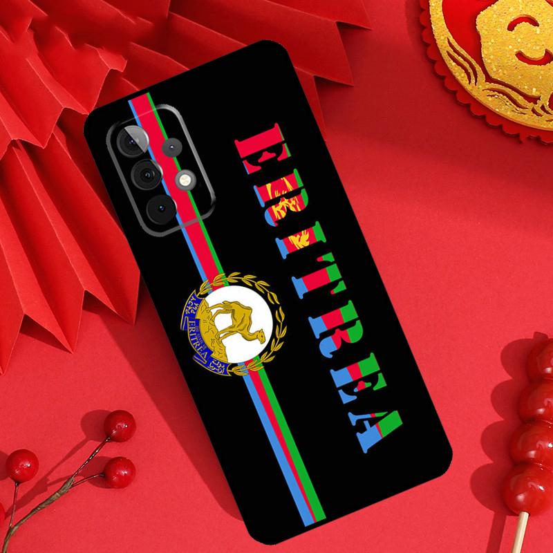Eritrea Flag Case For Samsung Galaxy M55 M35 M15 M11 M12 M13 M14 M06 M16 M36 M56 M31 M53 M32 M52 M34 M54