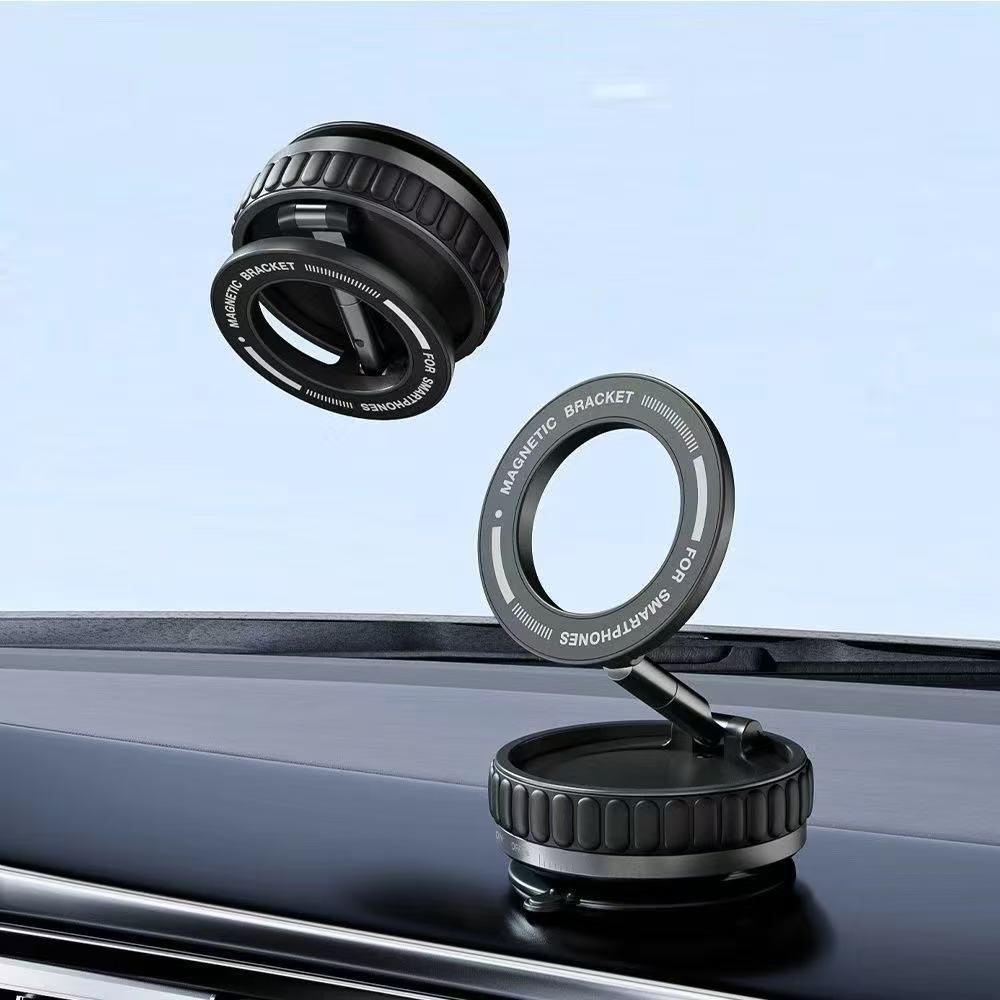 2025 Magnetic Suction Cup Folding Car Phone Holder for Navigation