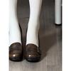 Women Loafer Fashion Shallow Slip Vintage Female Elegant Thick Heel Mary Jane Shoes Ladies Dress Pumps