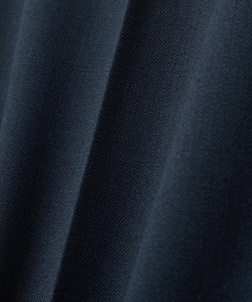 Noir Light Wool Flare Slacks (Teal Blue)
