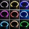 Led Fiber Optic Dance Whip 360° Rotation Light Up Waving Holiday 0.75Mm 25-150Cm