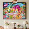 DIY Diamond Painting Princesses At The Dinner Party Cross Stitch Kit Mosaic Art Diamond Painting Full Circle Diamond Home Decoration