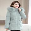 Xuezongfei Damen 2024 Winter Verdickte Entendaunenjacke