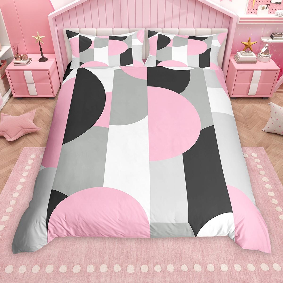 

Комплект пододеяльника Homewish Abstract Stripe, Геометрический полукруглый комплект для кровати, Современный минималистичный комплект пододеяльника DE XS 100x135cm 2pcs&set