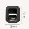 Car Child Seat ISOFIX Adapter Cover Car Rear Child ISOFIX Switch Seat Cover A1769230100 For Mercedes A CLA GLA Class W176