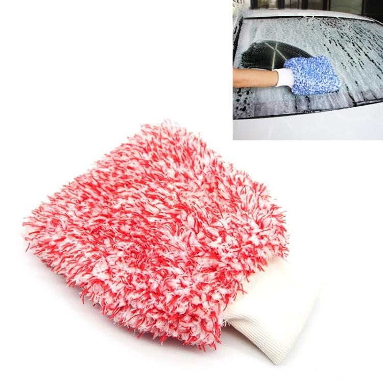 Mikrofaser Staubwischhandschuh Autofenster Waschreinigungstuch Staubwischer Handtuch Handschuhe