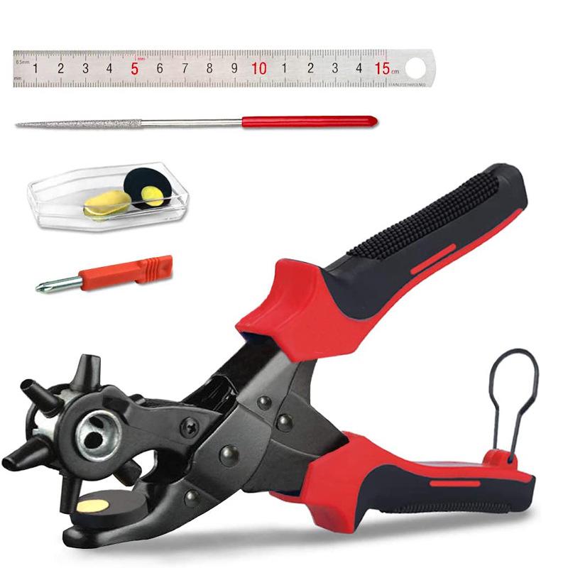 Multi-Function Belt and Strap Hole Punching Tool