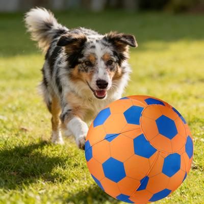 DOGFAVORS Huisdier Honden Grote Bal Speelgoed Voor Kleine Viervoeters Veulens Huisdier Schapen Met Mens Nieuw Interactief Voetbal-Thema Spel