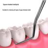 Portable 304 Stainless Steel Toothpick Set with Storage Tube for Oral Care