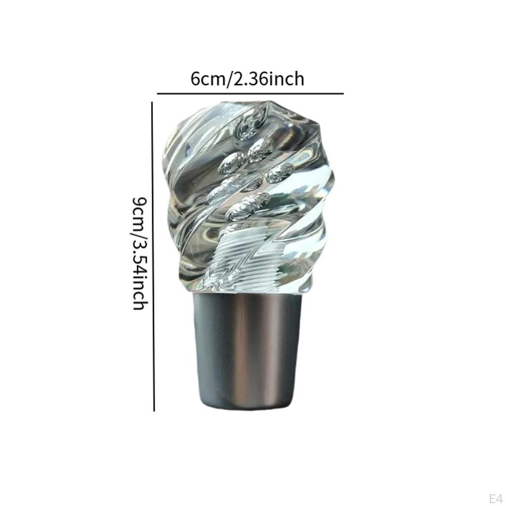 Car Speed Knob Multi Color Led Lights Beautiful Transparent Gear for Most Models Truck