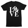 Misfits LOVE Parody Crimson Ghost Punk Rock Band Logo Graphic SHIRT