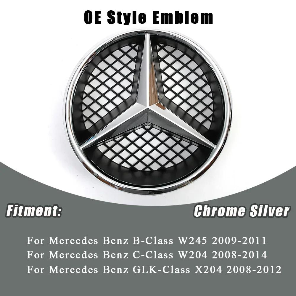 

C200 E200 For Mercedes Benz For Mercedes Benz W204 W245 X204 Class Front Grille Star Emblem Illuminated Logo LED Mirror Style Gl
