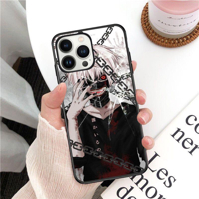 Soft Funda Tokyo Ghoul Anime Kaneki Ken Phone Cover For Iphone 14pro 11pro 12 13pro Max 5 6s Xs 7 8plus SE Xr 12mini Coque Cases