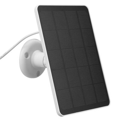 20W Solar Panel DC3.5x1.35-port Portable Solar Panel IP65 Waterproof 360 Rotating for Ring Spotlight Camera/Ring Stick Up Camera