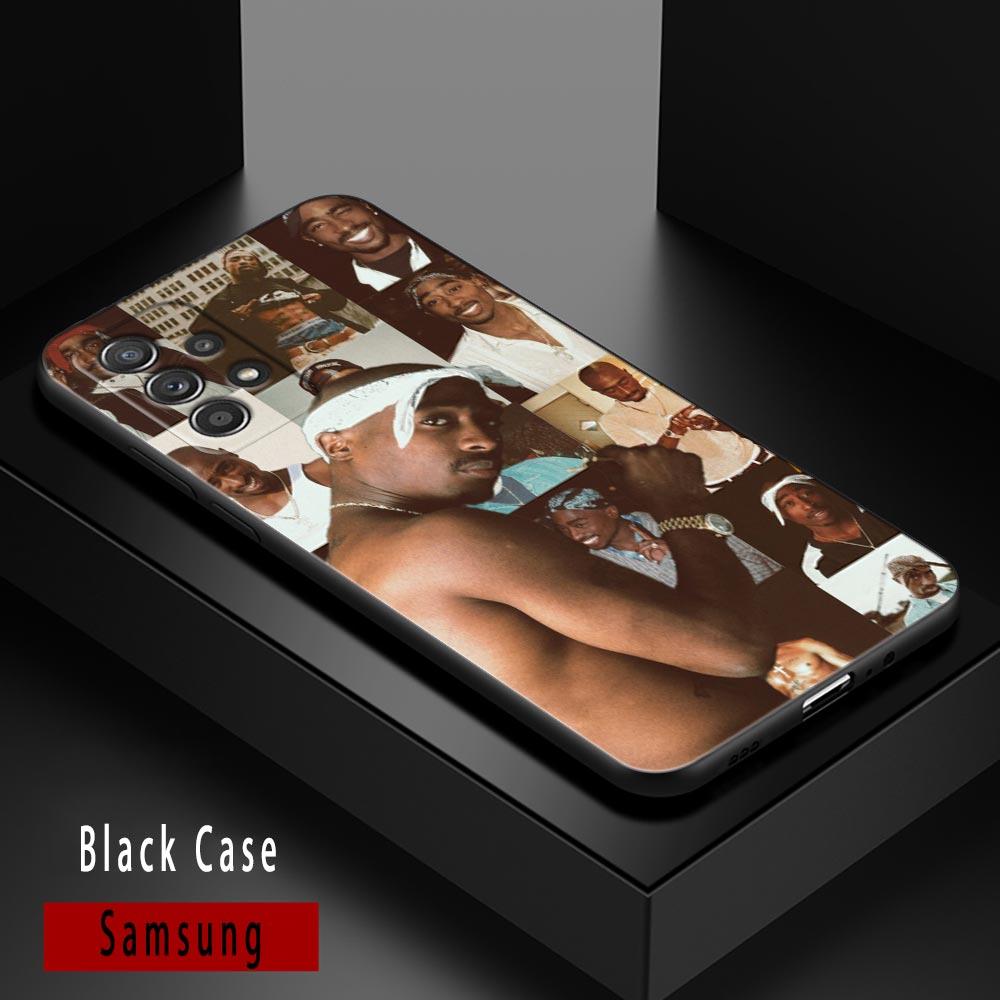 Hiphop Rap Singer 2Pac Tupac Shakur Phone Case For Samsung Galaxy A72 A52 A42 A32 A22 A21s A04s A13 A02 A51 A71 A54 5G Soft Case