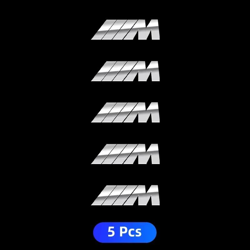 X6 X7 3D Alloy Metal Aluminium Car Stickers Metal Letter Car Stickers For BMW E46 E90 E60 F30 F10 E39 E36 F20 G30 G20 E87 E92 E9