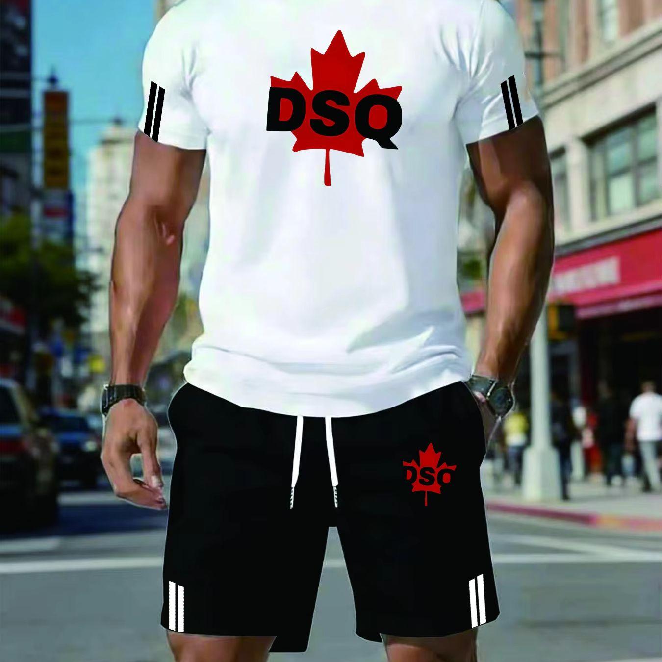 2026 New Summer Trend Casual Sportswear Unisexs Loose Shortsleeved Tshirt Versatile XL