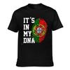 Portugal Flag Portuguese Country Map ITS IN MY DNA Men Women Tshirt Boys Tees T Shirt Hip Hop Tshirts XS5XL 100 Cotton