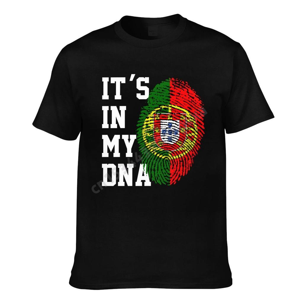 Portugal Flag Portuguese Country Map ITS IN MY DNA Men Women Tshirt Boys Tees T Shirt Hip Hop Tshirts XS5XL 100 Cotton