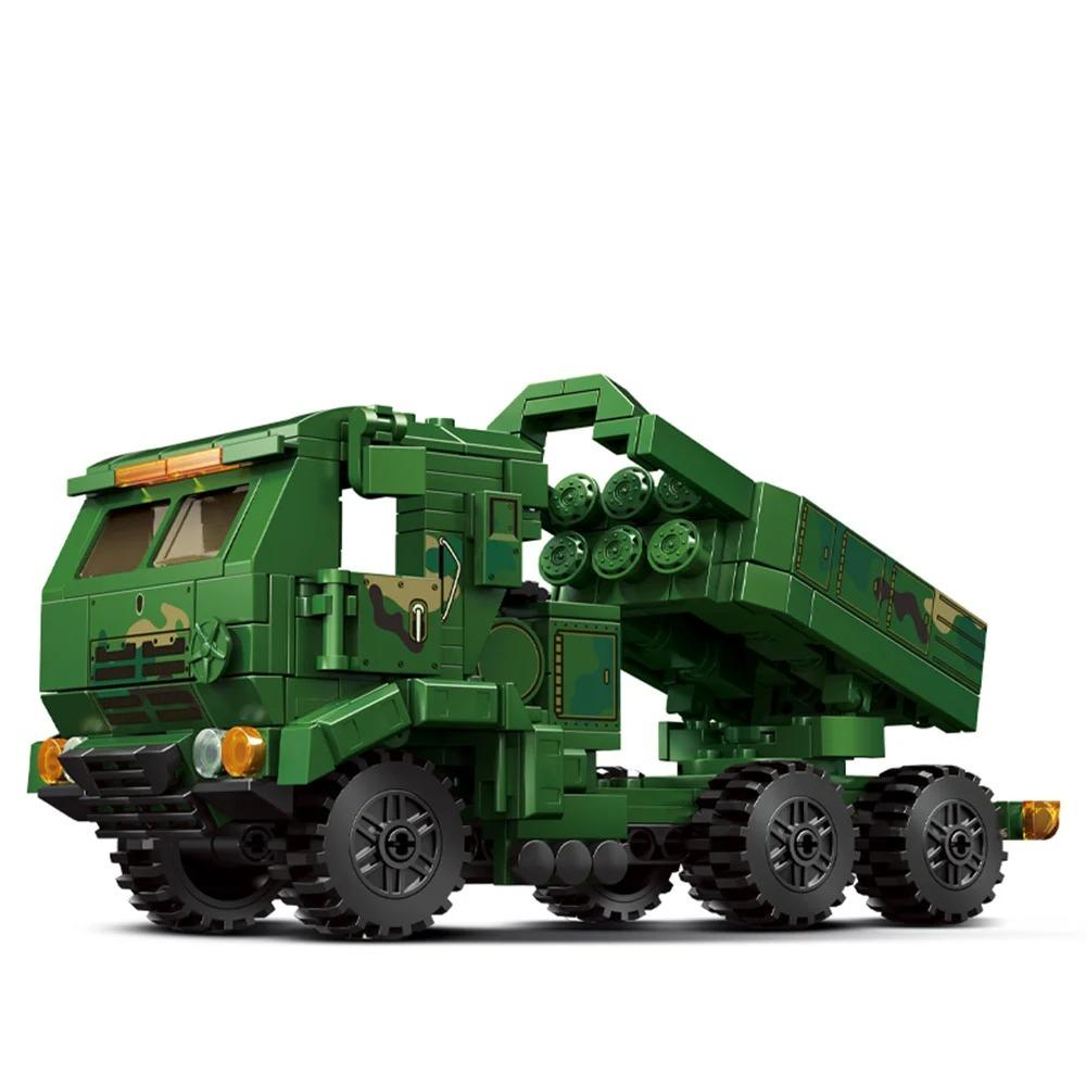 Weltkrieg 2 WW2 Armee Militär Soldaten SWAT Halbkettenfahrzeug Panzerfahrzeug Anhänger Bausteine Ziegel Kinderspielzeug zusammenbauen