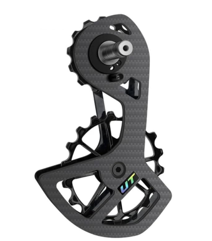 

Великий вуглецевий шків для Ultegra з керамічним підшипником R9100 R9200 R8000 R8100 Набір шківів Підшипник з вуглецевого волокна Заднє колесо Направляюче колесо L-Two Dura-ace / /