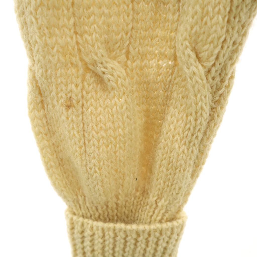 AMERICAN CLASSIC Long sleeve V neck sweater L Yellow knit Men's Used