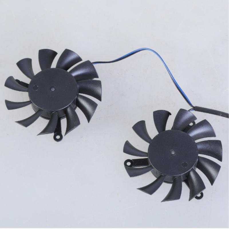 50mm 12V 2Pin Graphics Card Cooling Fan for GTX1650 LPOCV1 Coolers VGA Fan as Fan Replacement HA5510H12F-Z