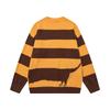 American Retro Cute Dachshund Color Block Crewneck Sweater Unisex Casual Top
