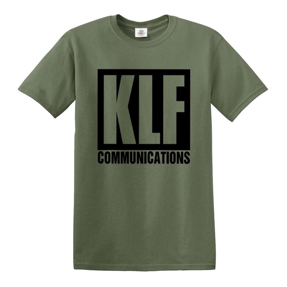 Klf communications tshirt funny rave 90s retro style academy singer tee top 2XL