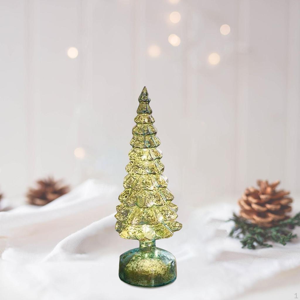 Christmas Tree Night Light Ornament Decoration Xmas LED Lighted Indoor Atmosphere for Party